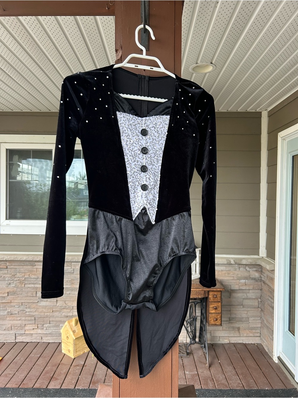 Weissman Black Dance Costume